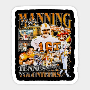 Peyton Manning College Vintage Bootleg Sticker